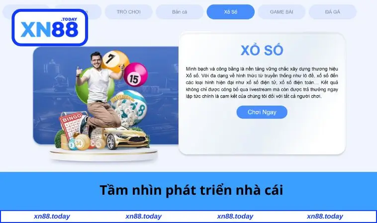 Tầm nhìn phát triển nhà cái