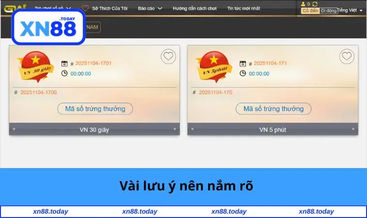 Vài lưu ý nên nắm rõ